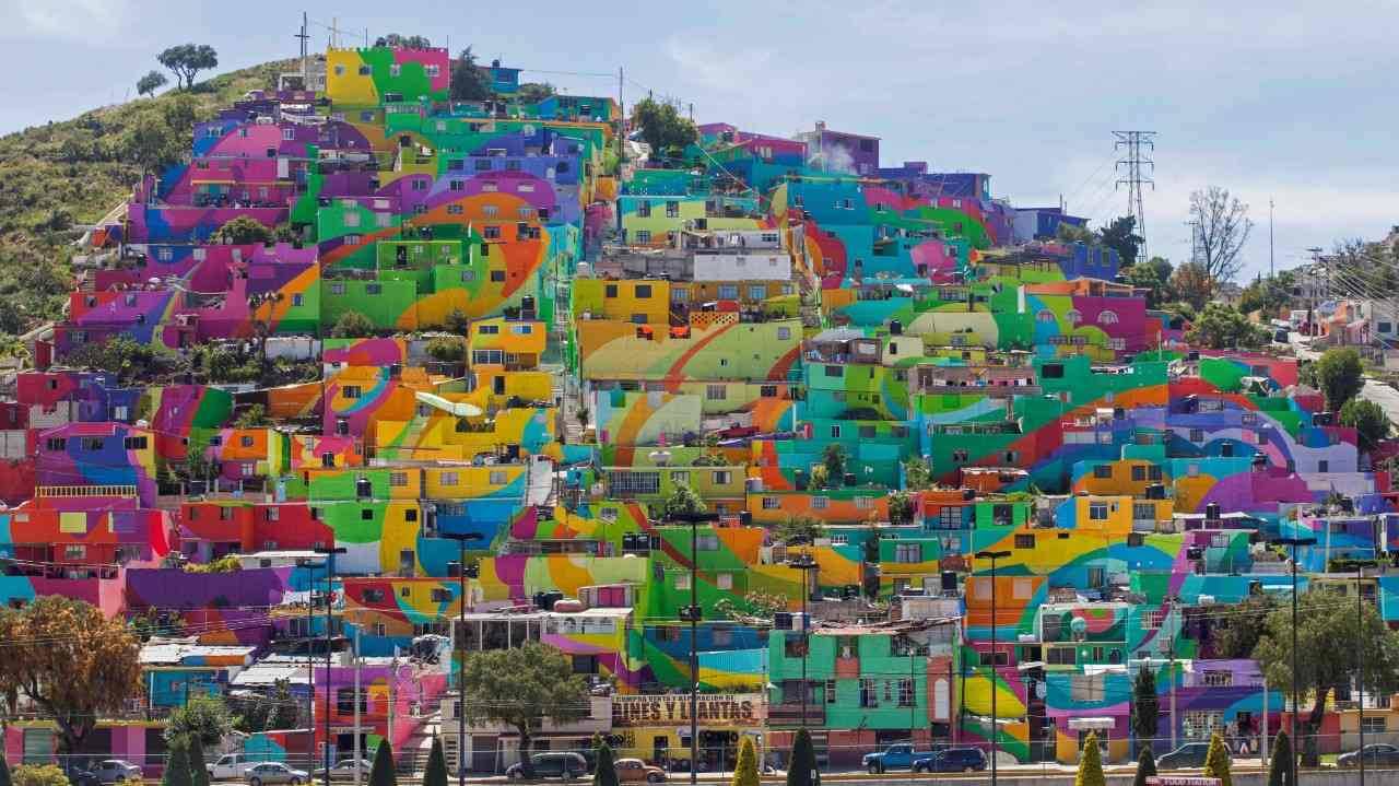 painted town mexico